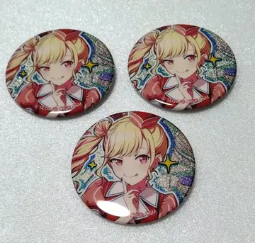 텐마 사키 프로세카 카라파레 글리터 캔뱃지 레오니 세트