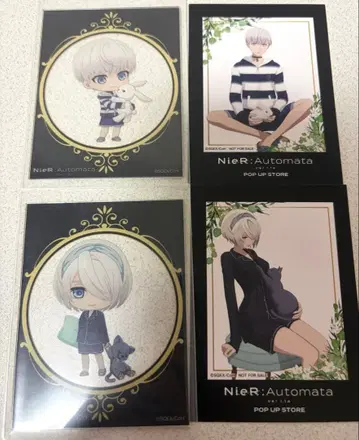 니어 오토마타 로프트 콜라보 트레이딩 카드 클리어 카드 세트