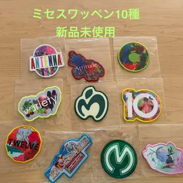 미사용 새상품 Mrs.GREEN APPLE 10 GOODS 와펜 10종