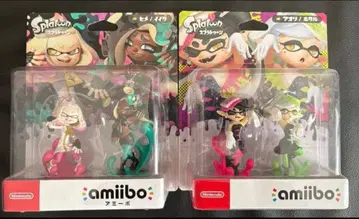 Nintendo amiibo Splatoon 히메/이이다&아오리/반딧불이