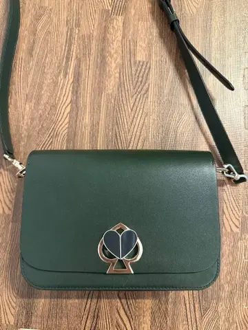 케이트 스페이드 그린 니콜라 트위스트 락 숄더백