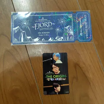 Mrs. GreenApple FJORD THE ORIGIN 입장자 혜택