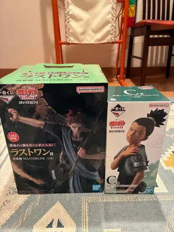 NARUTO 라스트 원상 가아라 & 시카마루 피규어 세트 기타 덤 포함