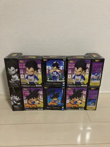 [ 기간 한정 가격 ] 드래곤볼 손오공(미니) 베지터(미니) 피규어 세트