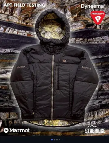 STABRIDGE Marmot PRIMALOFT BELAY PARKA M