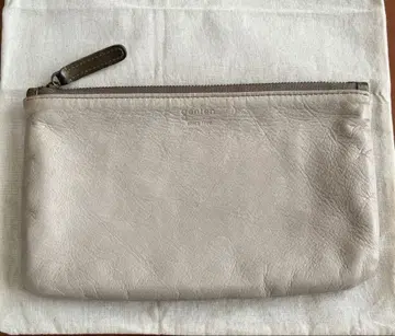 genten 가죽 파우치 가죽