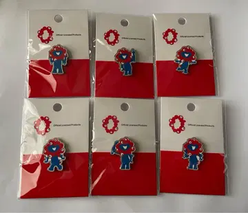 EXPO2025 미야쿠미야쿠 핀 배지 6개 세트