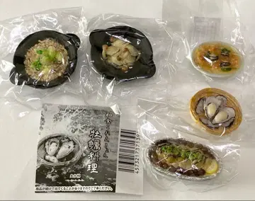 가챠가챠 와쇼쿠 콜렉션 굴 요리 전 5종 컴프