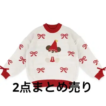 디즈니 릴린린 크리스마스 스웨터