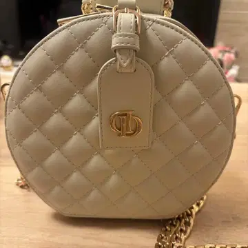 Darich 퀼팅 서클백 아이보리