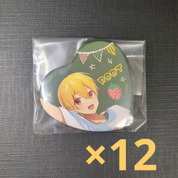 스토푸리 루토군 2022 여름 딸기 문화제 하트 캔뱃지