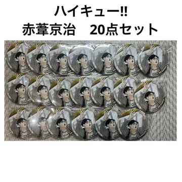 하이큐 컬렉션 캔뱃지 큐 아카아시