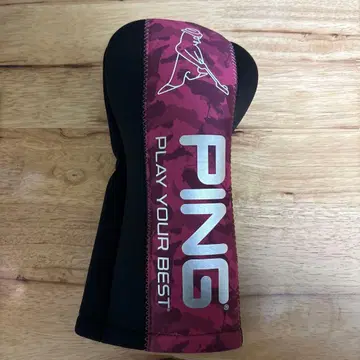 PING 드라이버용 골프헤드커버 모카 핑크 카모플라쥬 다이 다이