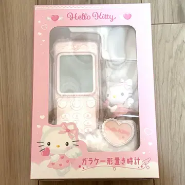 휴대폰 모양 탁상시계 헬로키티 엔젤 산리오 헤이세이 sanrio