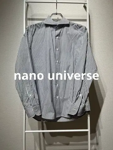 nano universe 스트라이프 셔츠