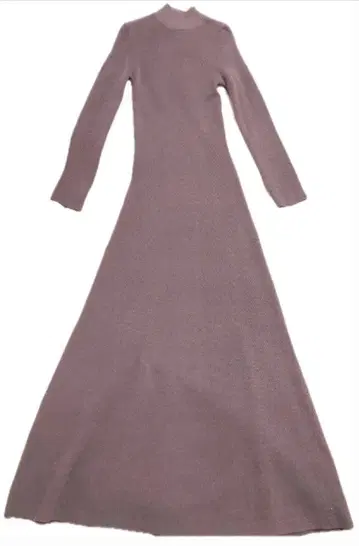 [ 새상품 ] ZARA 브라운 맥시 길이 롱 니트 원피스 S