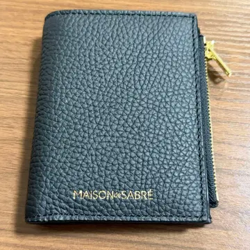 MAISON de SABRE 접이식 지갑 블랙