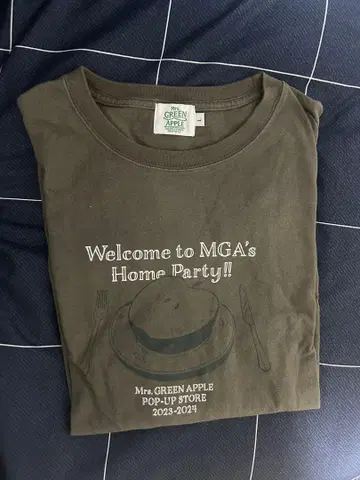 미세스 그린애플 팝업 롱티 L 미세스 그린애플