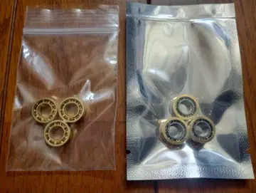 [ 새상품 ] C 사이즈 요철 베어링 골드 6개
