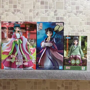 약사의 혼잣말 피규어 3점