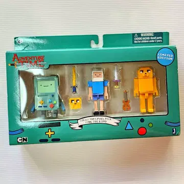 어드벤처 타임 블록 피규어 핀 제이크 비모 pixel