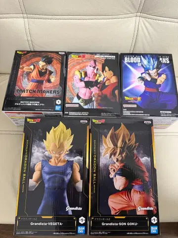 드래곤볼 피규어 세트 5체