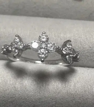 츠츠미 다이아몬드 0.37ct 플라티나 반지