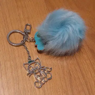 홍콩 디즈니랜드 젤라토니 퍼 키체인 참