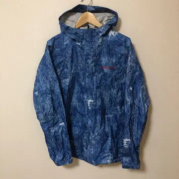 [ 새상품급 ] 컬럼비아 마운틴 후드티 완전 방수 데님 패턴