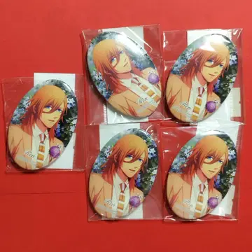 우타프리 Secret Garden Party 오벌 캔뱃지 렌 5개