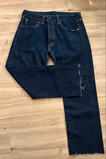 리바이스 501 데님 청바지 스트레이트 W32 L32