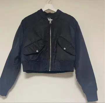 ZARA MA-1 블루종 블랙