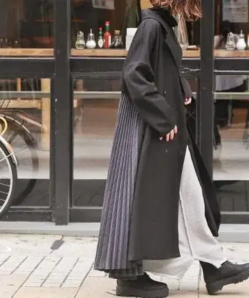 안티카 롱 코트*택 포함 새상품