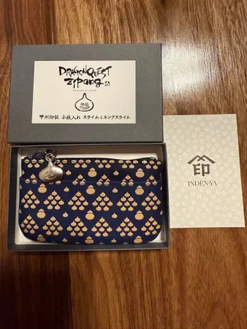 드래곤 퀘스트 지팡구 고슈인덴 동전 지갑 슬라임 & 킹 슬라임