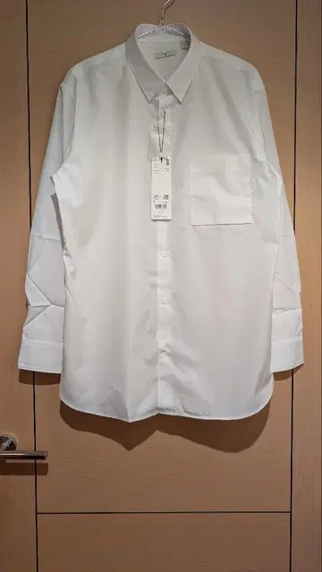 +J 수피마 코튼 셔츠 유니클로 질 샌더 화이트 브로드 셔츠