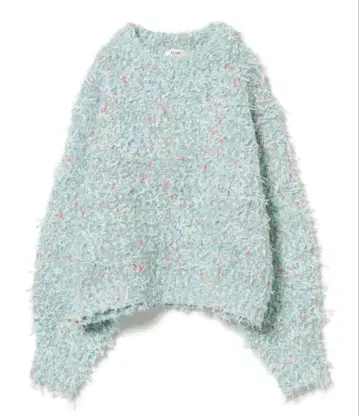 BEAMS HEART 리본 x 노트얀 니트