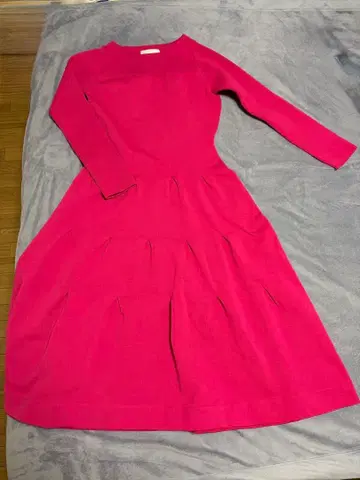 CELFORD 비비드 핑크 원피스 36