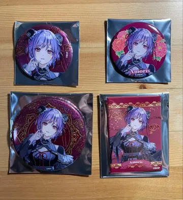 Ave mujica 선미투량 ver. 캔뱃지 4종 세트 아모리스