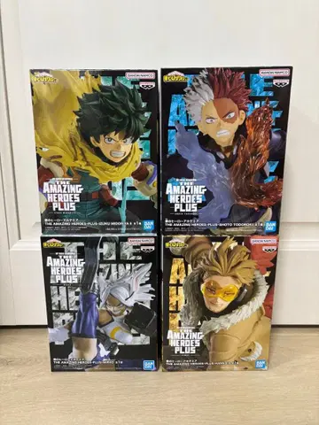 나의 히어로 아카데미아 피규어 4세트