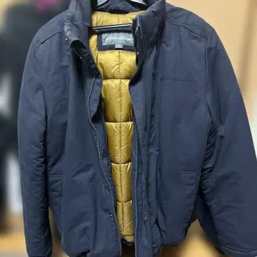 Eddie Bauer 네이비 다운 자켓 M-S