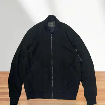 블랙 MA-1 플라이트 자켓