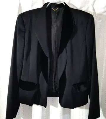 DECO SUGAI NOBLE 자켓 블랙 카라 벨벳 포멀 11