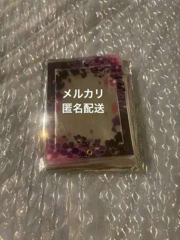 후쿠야 온라인 포토 카드 아크릴 프레임 밤벚꽃 보라색