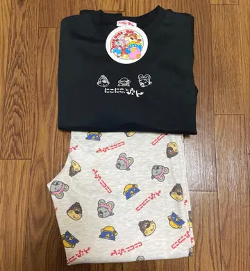 니코니코푼 룸웨어 상하의 세트 새상품 미사용