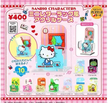 산리오 캐릭터즈 미니 레터 랙풍 아크릴 케이스