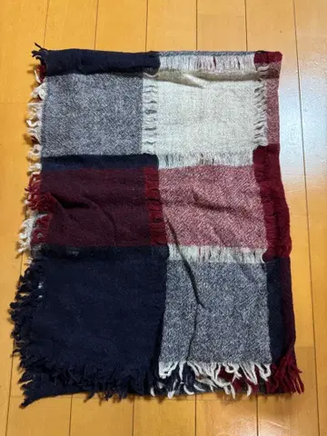 PPFM 체크 무늬 머플러