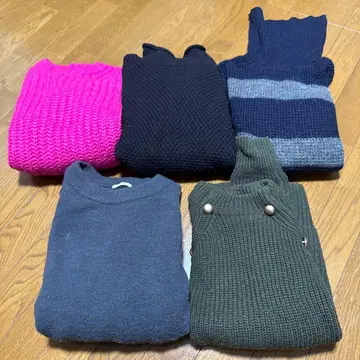 여성용 니트 5종 세트 빔즈, 내추럴 뷰티, 아메리칸 이글