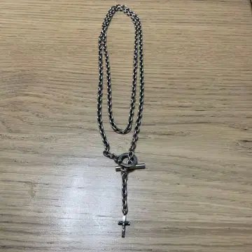 잼 홈메이드 3WAY 체인 로자리오 목걸이