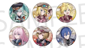 프로세카 세카라이 5th Frontier 메탈릭 캔배지 묶음 판매