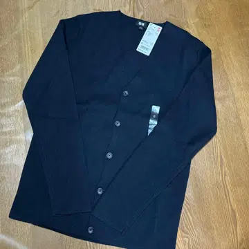 UNIQLO 밀라노 리브 V넥 가디건